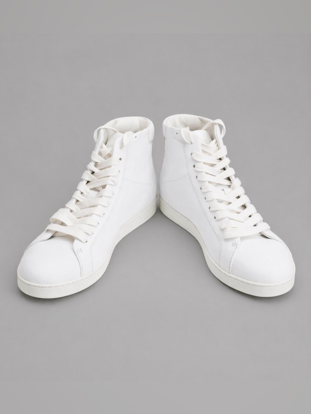 Jimmy Choo Women's Sneakers - Size 38 (Fits 7/8) - White Leather